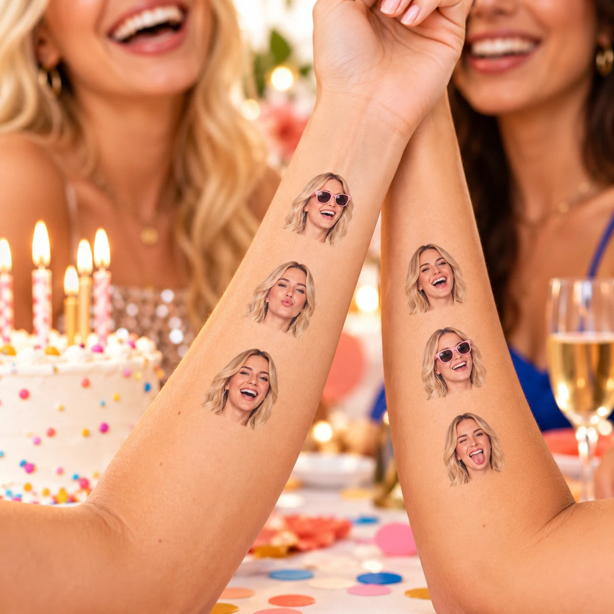 Face Temporary Tattoos